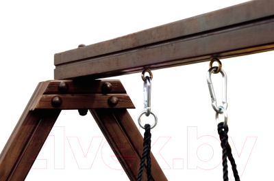 Игровой комплекс Perfetto Sport Pitigliano 4 + качели Паутина