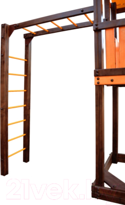 Игровой комплекс Perfetto Sport Pitigliano 7 + качели Паутина