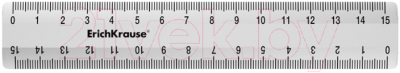 Линейка Erich Krause Clear / 52972 - фото