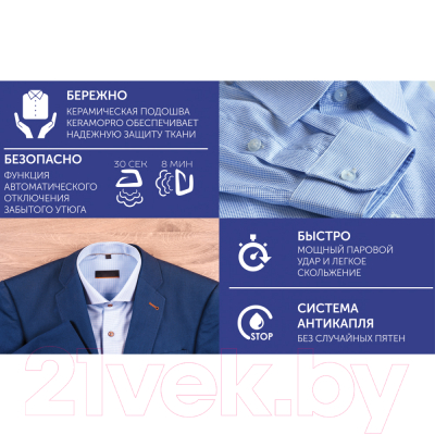 Утюг Scarlett SC-SI30K57 (фиолетовый/черный)