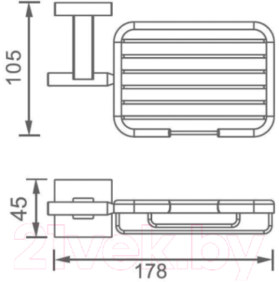 Мыльница Aquanet 6111 / 202106