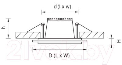 Точечный светильник Lightstar Acri 212022