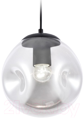 Потолочный светильник Ambrella TR3511 BK/SM (черный/дымчатый)