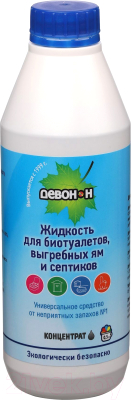 Жидкость для биотуалета Девон 500мл - фото