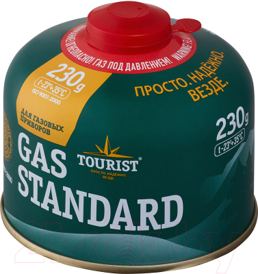 Газовый баллон туристический Tourist Standard TBR-230 - фото