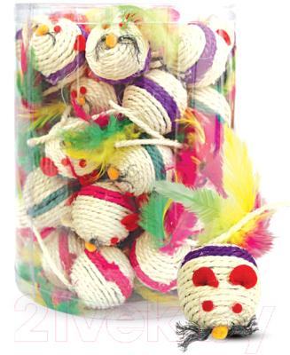 Набор игрушек для животных Triol Шарик-мышь NT515 / 22181050 - фото