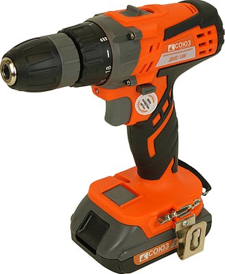 Аккумуляторная дрель-шуруповерт СОЮЗ ДШС-18К - фото