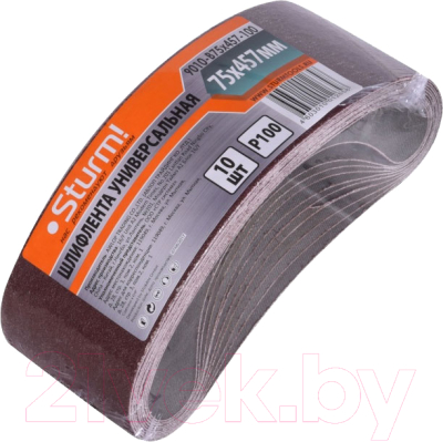Набор шлифлент Sturm! 9010-B75x457-100