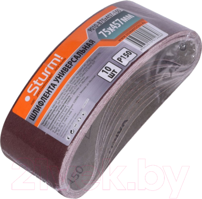Набор шлифлент Sturm! 9010-B75x457-150