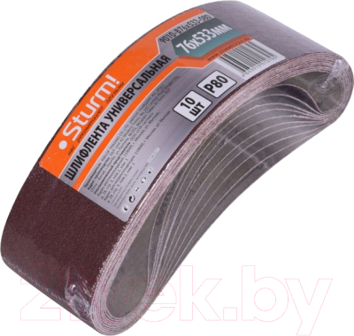 Набор шлифлент Sturm! 9010-B76x533-080