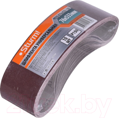 Набор шлифлент Sturm! 9010-B76x533-150