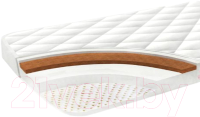 Матрас в кроватку Farfello Exclusive 12см (жаккард) - фото