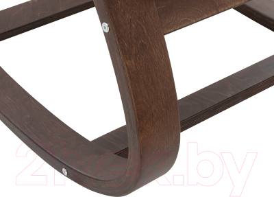 Кресло-качалка Импэкс Leset Милано (орех текстура/малмо 05 бежевый)