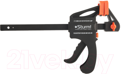Струбцина Sturm! 1078-04-15 - фото
