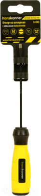 Отвертка Hanskonner HK1040-16-SL3-100