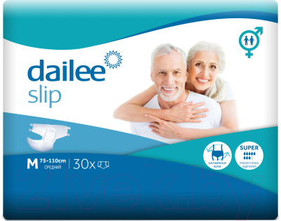 Подгузники для взрослых Dailee Super Medium - фото