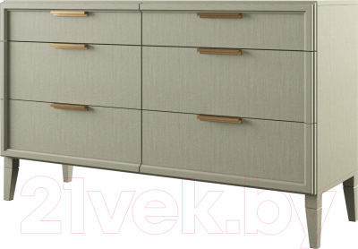 Комод Молодечномебель Charlie B-6 (серый агат) - фото