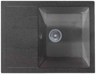Мойка кухонная AV Engineering Best AV650500BBK (черный) - фото