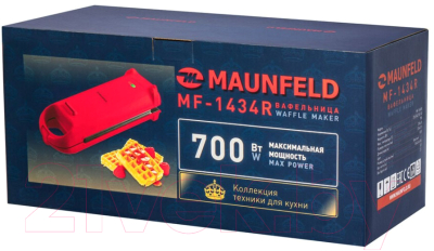 Вафельница Maunfeld MF-1434R