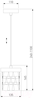 Люстра Bogate's Corazza 317/1