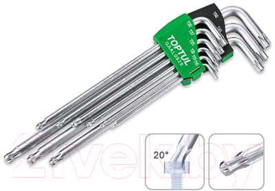 Набор ключей Toptul GAAL0928 - фото