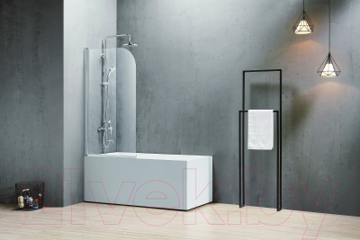 Стеклянная шторка для ванны Adema NFA-621