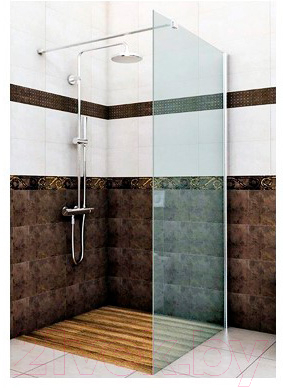 Душевая стенка Стеклоконтакт 8М-2000х895 R (матовое стекло)