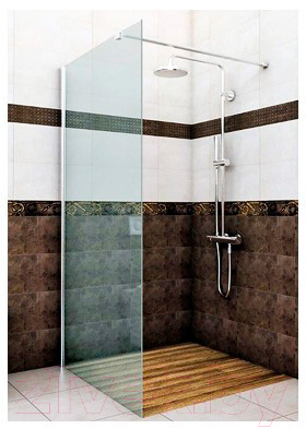 Душевая стенка Стеклоконтакт 8М-2000х995 L (матовое стекло)