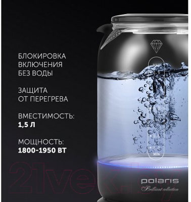 Электрочайник Polaris PWK 1753CGL
