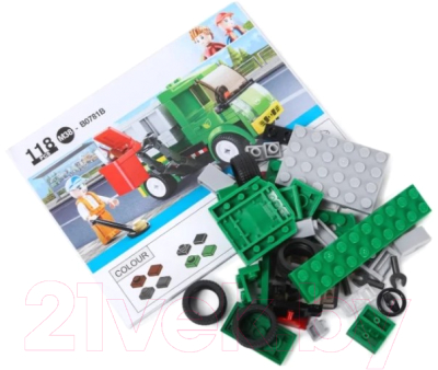 Конструктор Sluban Уборочная машина / M38-B0781B