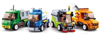 Конструктор Sluban Машина городских служб / M38-B0781D