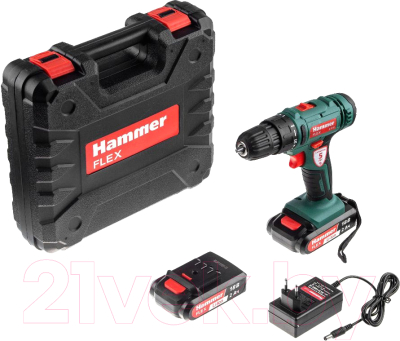Аккумуляторная дрель-шуруповерт Hammer Flex ACD18BS