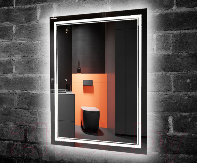 Зеркало Пекам Astra 2 100x80 / astra2-100x80s (с подсветкой и сенсором на прикосновение)