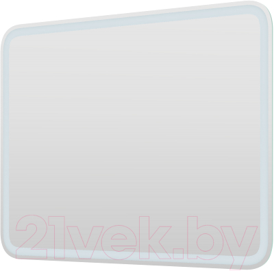 Зеркало Пекам Marta 1 80x60 / marta1-80x60sp (с подсветкой, подогревом и сенсором на прикосновение) - фото