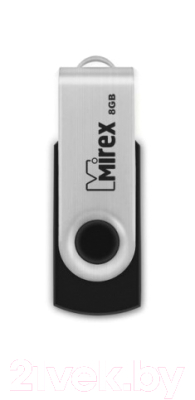 Usb flash накопитель Mirex Swivel Black 64Gb - фото