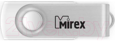 Usb flash накопитель Mirex Swivel White 64Gb - фото