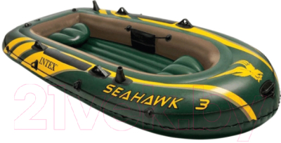 Надувная лодка Intex Seahawk-3 Set / 68380NP - фото