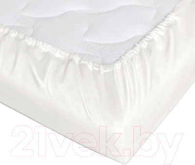 Простыня для малышей Perina На резинке Айвори / ПР-120.1