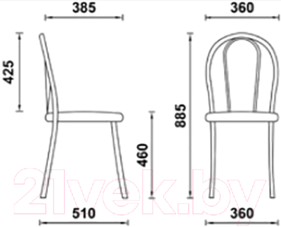 Стул UTFC Венус BL