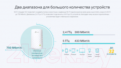 Усилитель беспроводного сигнала TP-Link RE220