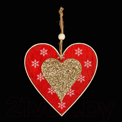 Елочная игрушка Erich Krause Decor Сердце / 47740