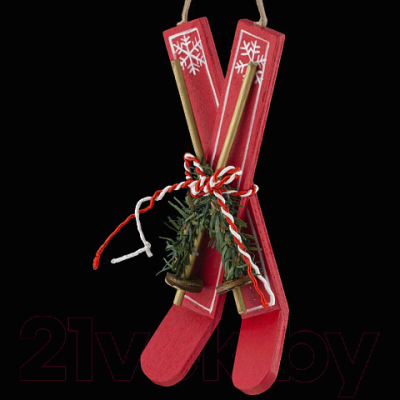 Елочная игрушка Erich Krause Decor Лыжи / 45772