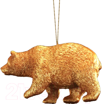 Елочная игрушка Erich Krause Decor Золотой зверь / 43888 - фото