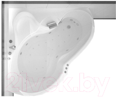 Карниз для ванны Aquanet Bellona 165x165 / 152669