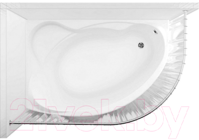 Карниз для ванны Aquanet Mayorca 150x100 / 162369