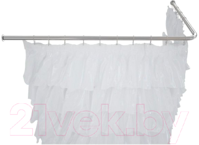 Карниз для ванны Aquanet Г-образный 180x80 / 165118 - фото