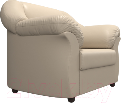 Кресло мягкое Лига Диванов Карнелла 240 / 105847 (экокожа бежевый)