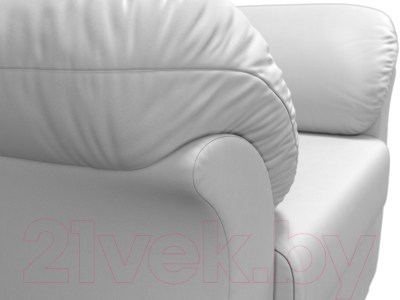 Кресло мягкое Лига Диванов Карнелла 240 / 105849 (экокожа белый)