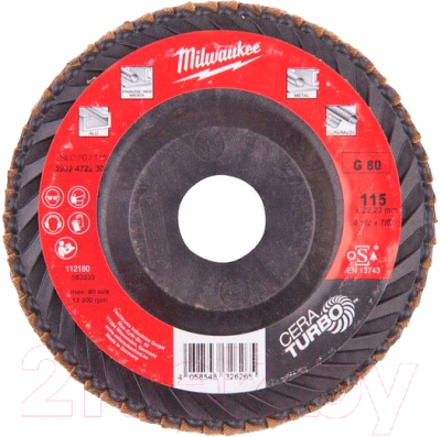 Шлифовальный круг Milwaukee 4932472230