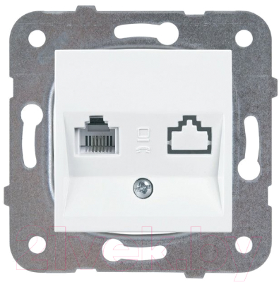 Розетка Panasonic Karre Plus WKTT04022WH-BY - фото